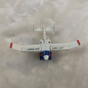 Vintage 1984 GoBots Water Walk Bandai White & Blue Hydroplane MR-31